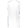 Russell Athletic Men’s Legacy Basketball Jersey(White/Royal)