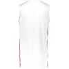 Russell Athletic Men’s Legacy Basketball Jersey(White/True Red)