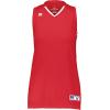 Russell Athletic Women’s Ladies Legacy Basketball Jersey(True Red/White)