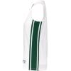 Russell Athletic Women’s Ladies Legacy Basketball Jersey(White/Dark Green)