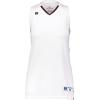 Russell Athletic Women’s Ladies Legacy Basketball Jersey(White/Maroon)