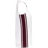 Russell Athletic Women’s Ladies Legacy Basketball Jersey(White/Maroon)
