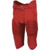 Augusta Sportswear Men’s Russell Athletic Integrated 7-Piece Premium Padded Football Pants for Adults(True Red)