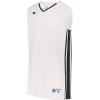 Russell Athletic Boy’s Youth Legacy Basketball Jersey(White/Black)