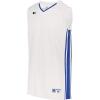 Russell Athletic Boy’s Youth Legacy Basketball Jersey(White/Royal)