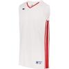 Russell Athletic Boy’s Youth Legacy Basketball Jersey(White/True Red)