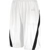 Russell Athletic Men’s Athletic Cut Basketball Shorts(White/Black)