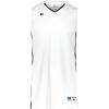 Russell Athletic Men’s Legacy Basketball Jersey(White/Black)