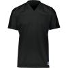 Russell Athletic Solid Flag Lightweight Football Jersey for Men, Ideal for Game Day and Training(Black)