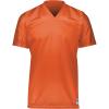 Russell Athletic Solid Flag Lightweight Football Jersey for Men, Ideal for Game Day and Training(Burnt Orange)