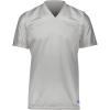 Russell Athletic Solid Flag Lightweight Football Jersey for Men, Ideal for Game Day and Training(Grid Iron Silver)