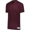 Russell Athletic Solid Flag Premium Mesh Football Jersey for Women – for Team and Personal Use(Maroon)