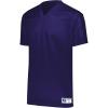 Russell Athletic Solid Flag Premium Mesh Football Jersey for Women – for Team and Personal Use(Purple)