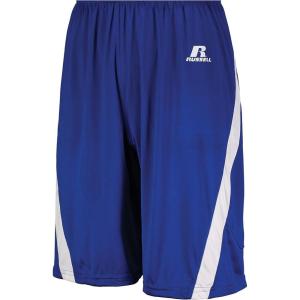 Russell Athletic Men’s Athletic Cut Basketball Shorts(Royal/White)