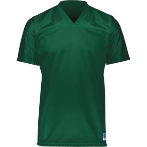 Russell Athletic Solid Flag Lightweight Football Jersey for Men, Ideal for Game Day and Training(Dark Green)