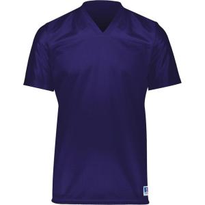 Russell Athletic Solid Flag Lightweight Football Jersey for Men, Ideal for Game Day and Training(Purple)