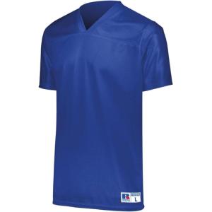 Russell Athletic Solid Flag Premium Mesh Football Jersey for Women – for Team and Personal Use(Royal)