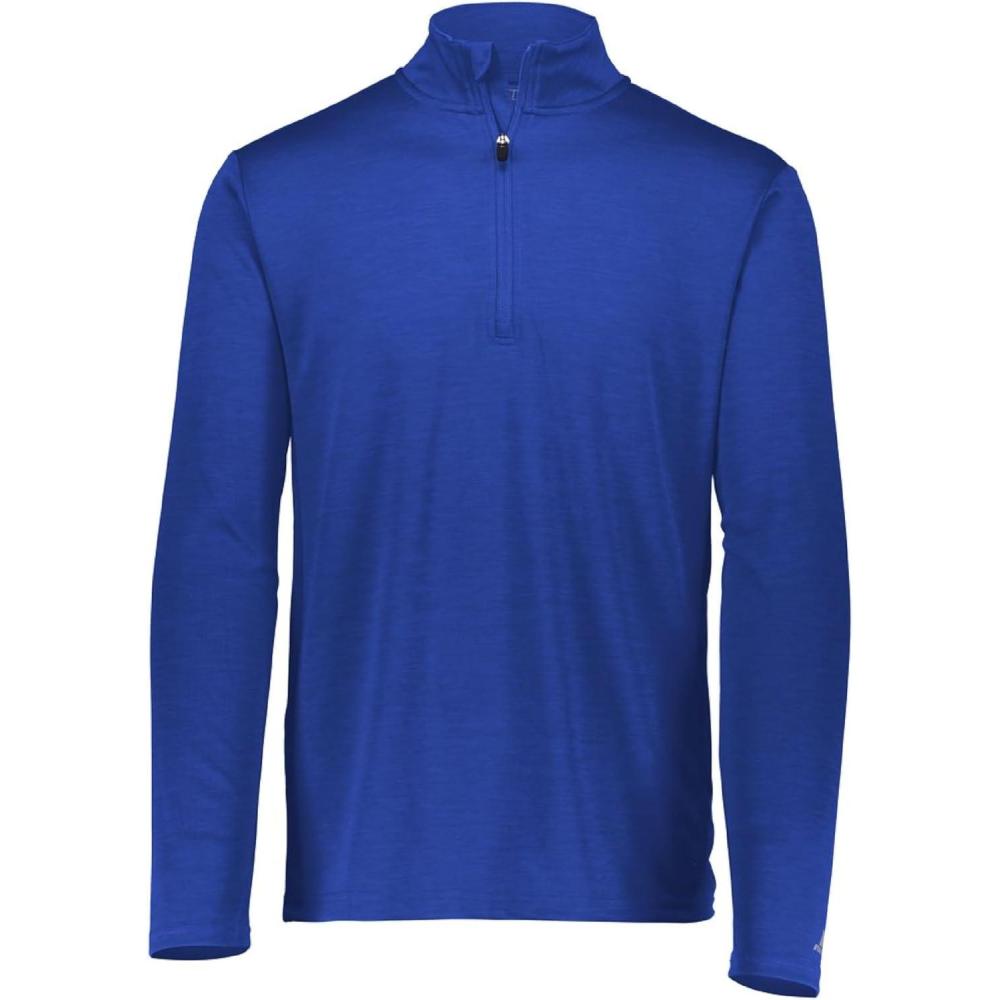 imageRussell Athletic Dripower Lightweight 14 Zip Pullover OuterwearRoyal