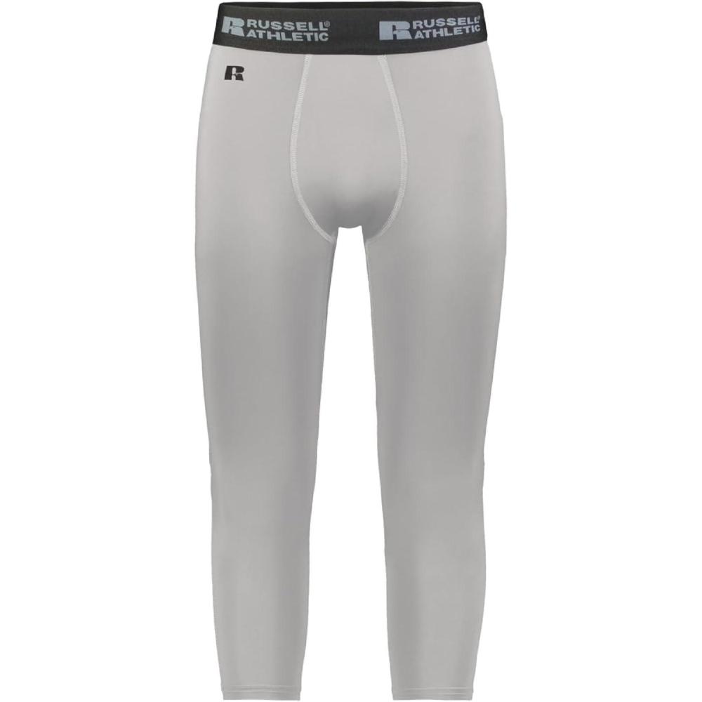 imageRussell Athletic Mens Compression 78 TightSilver