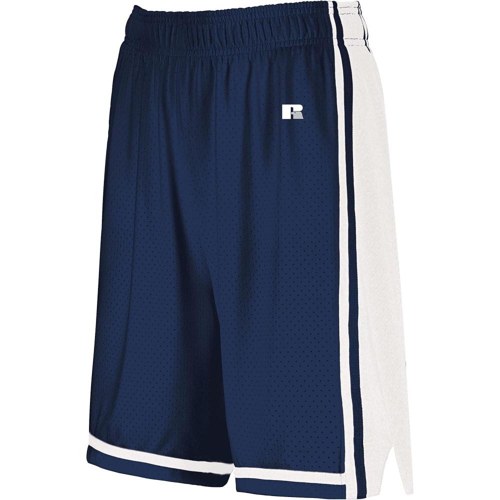 imageRussell Athletic Womens Ladies Legacy Basketball ShortsNavyWhite