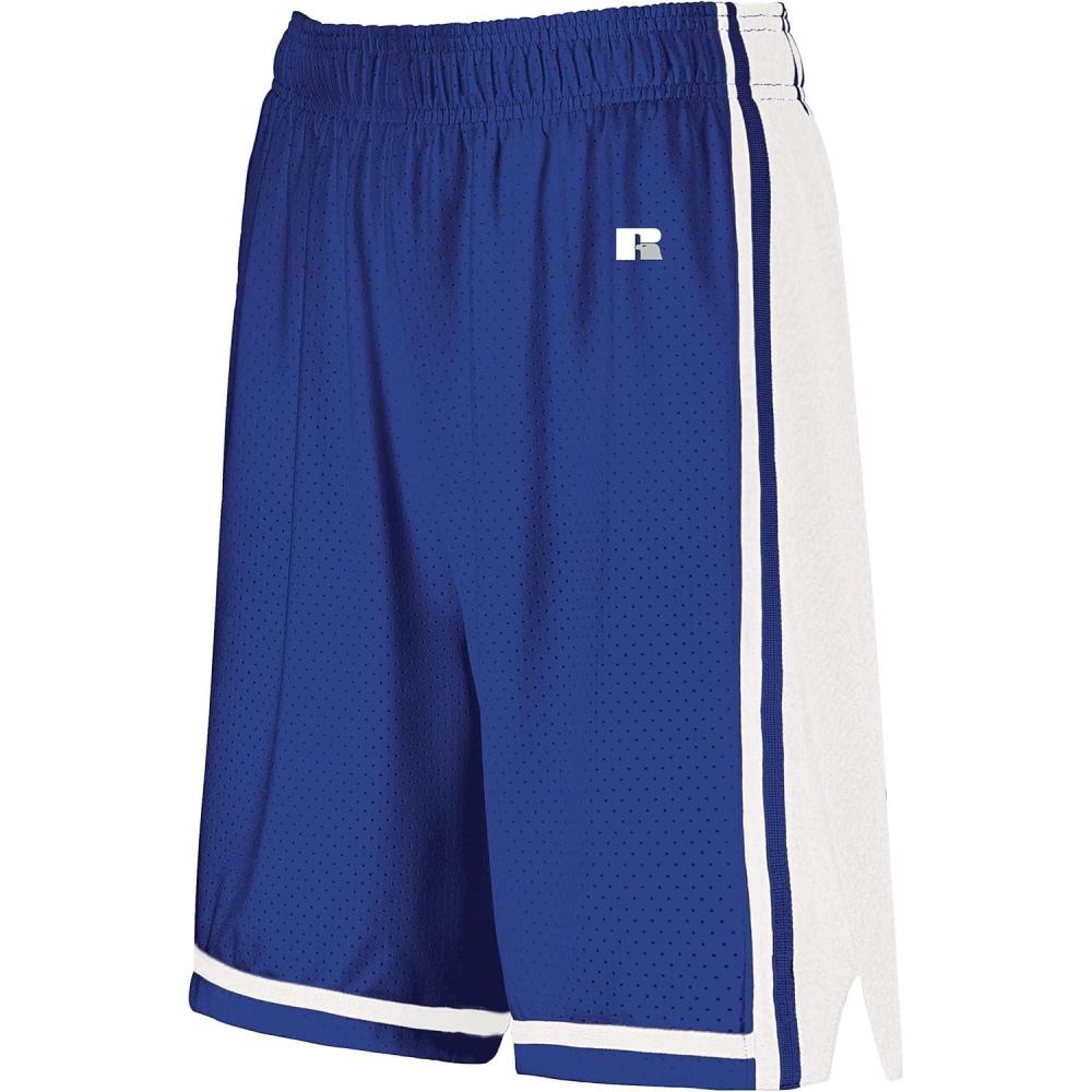 imageRussell Athletic Womens Ladies Legacy Basketball ShortsRoyalWhite