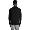 Jerzees Men’s Long Sleeve Polo Shirts, Cotton Blend, Two Button Closure, Regular Fit, Sizes S-2x(Black – Dri-power)
