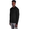 Jerzees Men’s Long Sleeve Polo Shirts, Cotton Blend, Two Button Closure, Regular Fit, Sizes S-2x(Black – Dri-power)