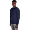 Jerzees Men’s Long Sleeve Polo Shirts, Cotton Blend, Two Button Closure, Regular Fit, Sizes S-2x(Jnavy – Dri-power)
