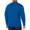 Jerzees Men’s Long Sleeve Polo Shirts, Cotton Blend, Two Button Closure, Regular Fit, Sizes S-2x(Royal – Spotshield)