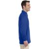 Jerzees Men’s Long Sleeve Polo Shirts, Cotton Blend, Two Button Closure, Regular Fit, Sizes S-2x(Royal)