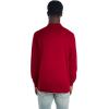 Jerzees Men’s Long Sleeve Polo Shirts, Cotton Blend, Two Button Closure, Regular Fit, Sizes S-2x(True Red – Dri-power)