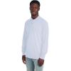 Jerzees Men’s Long Sleeve Polo Shirts, Cotton Blend, Two Button Closure, Regular Fit, Sizes S-2x(White – Dri-power)