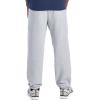 Jerzees Mens NuBlend Fleece Joggers with Pockets, Relaxed Fit, Cotton Blend(Heather Grey)