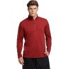 Russell Athletic Dri-power Lightweight 1/4 Zip Pullover Outerwear(Cardinal)