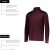 Russell Athletic Dri-power Lightweight 1/4 Zip Pullover Outerwear(Maroon)