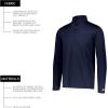 Russell Athletic Dri-power Lightweight 1/4 Zip Pullover Outerwear(Navy)