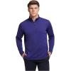 Russell Athletic Dri-power Lightweight 1/4 Zip Pullover Outerwear(Purple)