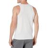 Russell Athletic Mens Dri-Power Cotton Blend Tees & Tanks, Moisture Wicking, Odor Protection, UPF 30+, Sizes S-4x(White)