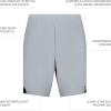 Russell Athletic Men’s Legend Stretch Woven Shorts(Silver)