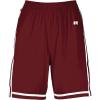 Russell Athletic Women’s Ladies Legacy Basketball Shorts(Cardinal/White)