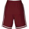 Russell Athletic Women’s Ladies Legacy Basketball Shorts(Cardinal/White)