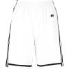 Russell Athletic Women’s Ladies Legacy Basketball Shorts(White/Black)