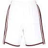 Russell Athletic Women’s Ladies Legacy Basketball Shorts(White/Cardinal)
