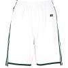 Russell Athletic Women’s Ladies Legacy Basketball Shorts(White/Dark Green)