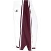 Russell Athletic Women’s Ladies Legacy Basketball Shorts(White/Maroon)