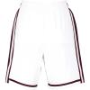 Russell Athletic Women’s Ladies Legacy Basketball Shorts(White/Maroon)