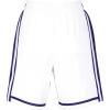 Russell Athletic Women’s Ladies Legacy Basketball Shorts(White/Purple)