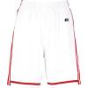 Russell Athletic Women’s Ladies Legacy Basketball Shorts(White/True Red)