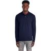 Jerzees Men’s Long Sleeve Polo Shirts, Cotton Blend, Two Button Closure, Regular Fit, Sizes S-2x(Jnavy – Dri-power)