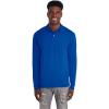 Jerzees Men’s Long Sleeve Polo Shirts, Cotton Blend, Two Button Closure, Regular Fit, Sizes S-2x(Royal – Dri-power)